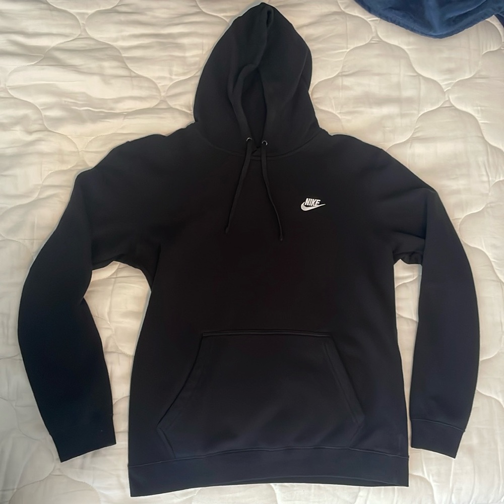 Black Nike Pullover Hoodie, M size
